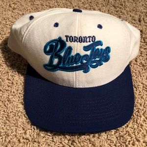 Vintage Nutmeg Toronto Blue Jays snapback hat used